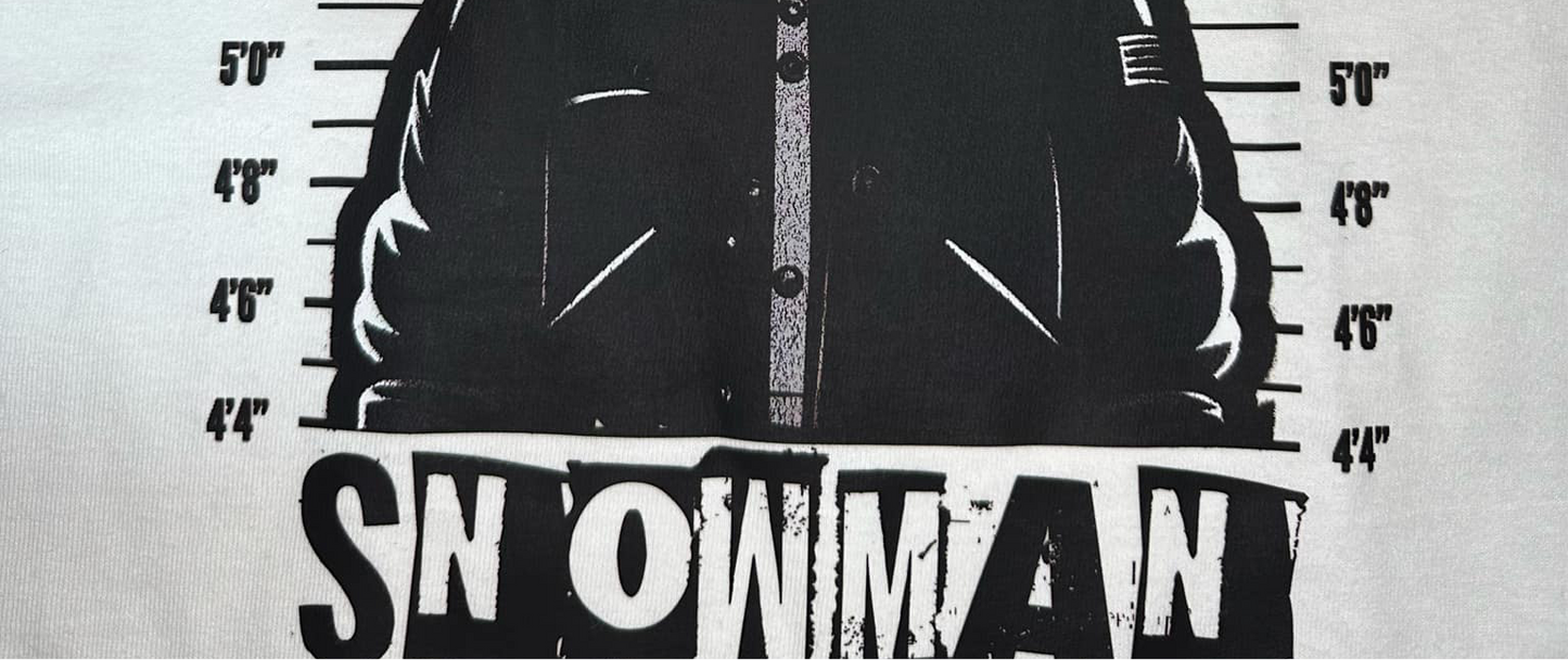 MOST WANTED SNOWMAN T-SHIRT