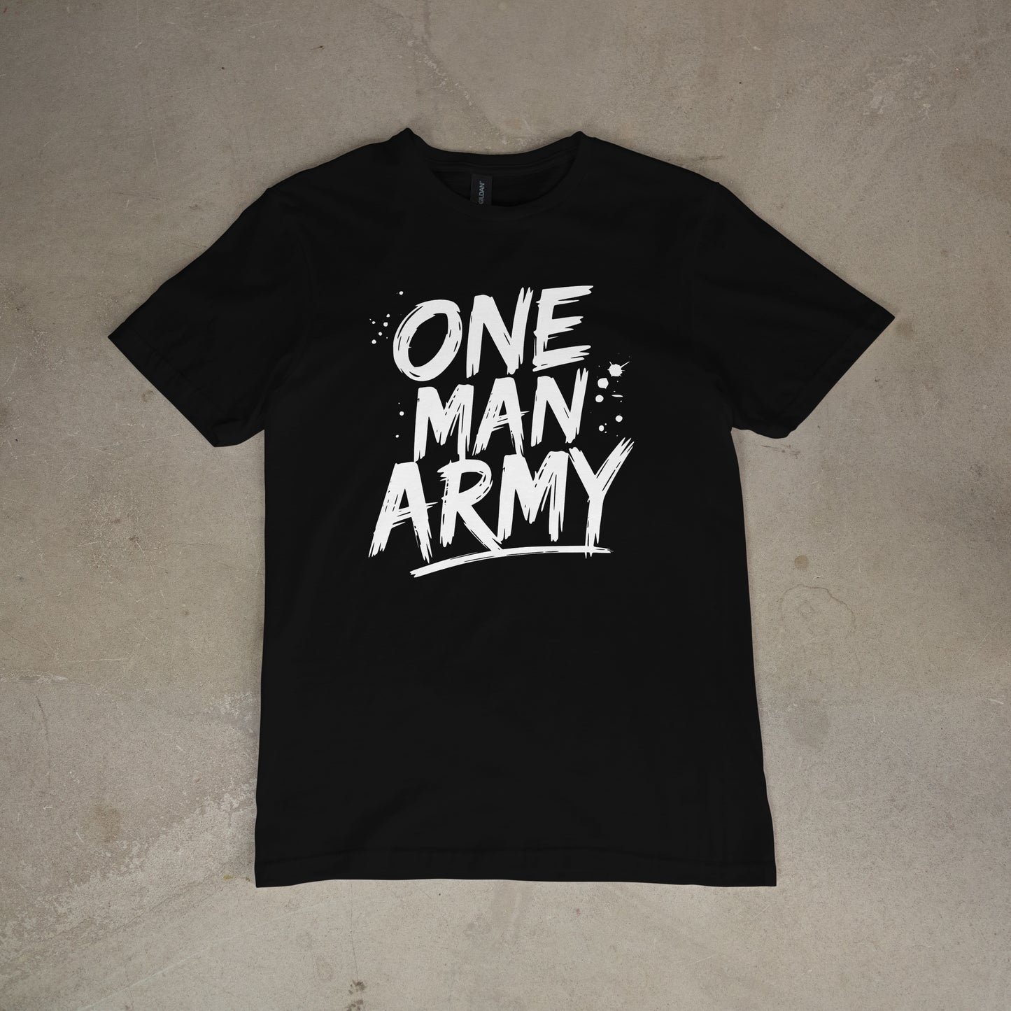 ONE MAN ARMY T-SHIRT