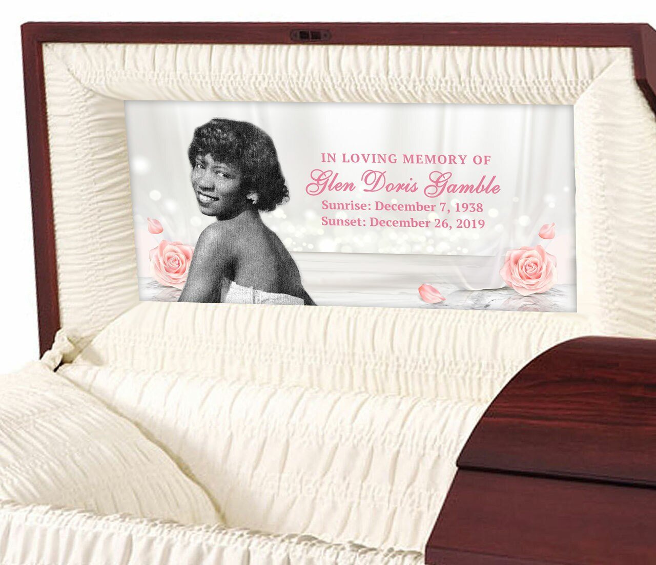🌹 Personalized Casket Inserts – A Final Tribute of Love