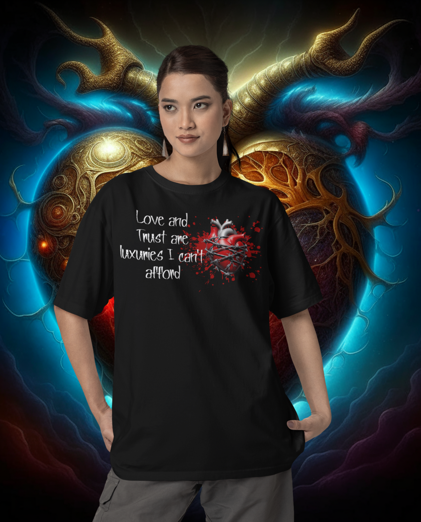 LOVE AND TRUST ISSUES T-SHIRT
