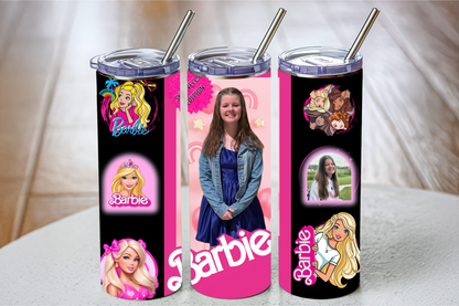 20 oz SUBLIMATION CUP DOLL BOX DESIGN