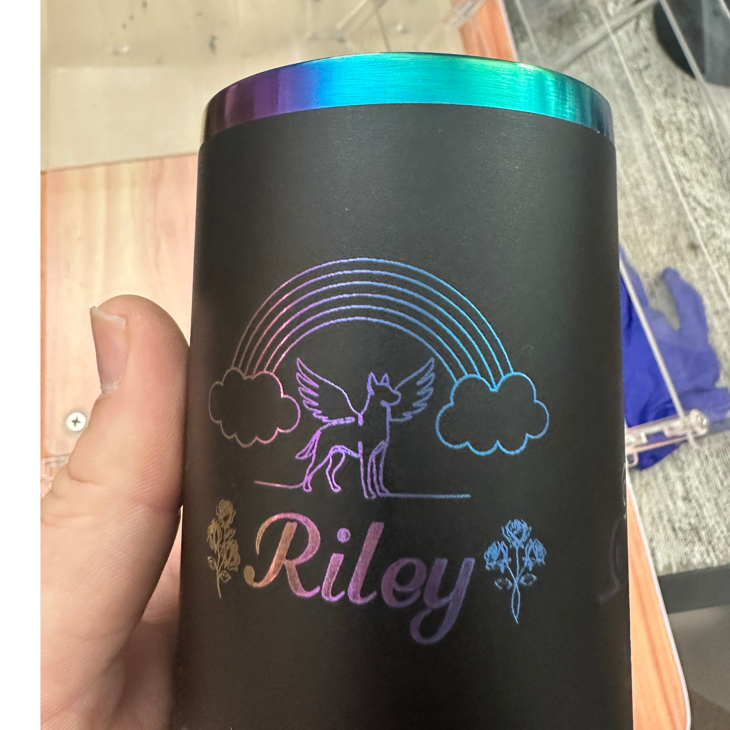20 oz Rainbow Bridge Memorial Tumbler