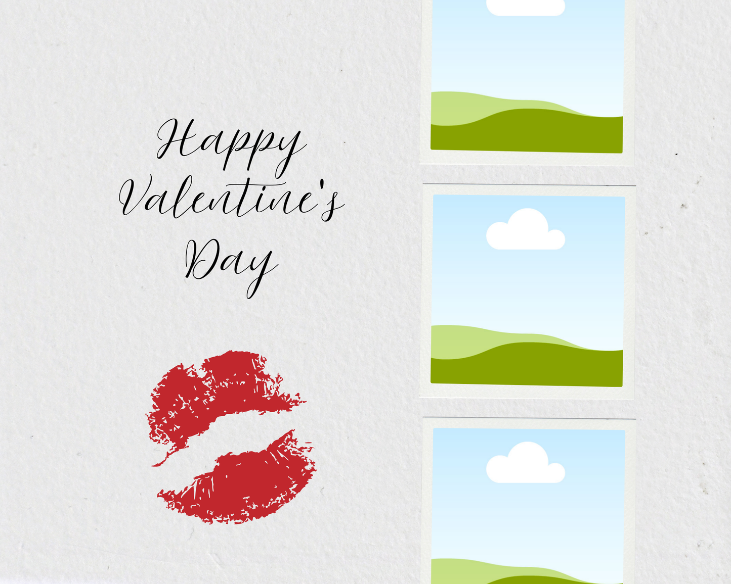 Photo Collage Board - 8"x10" Valentine's Day #10