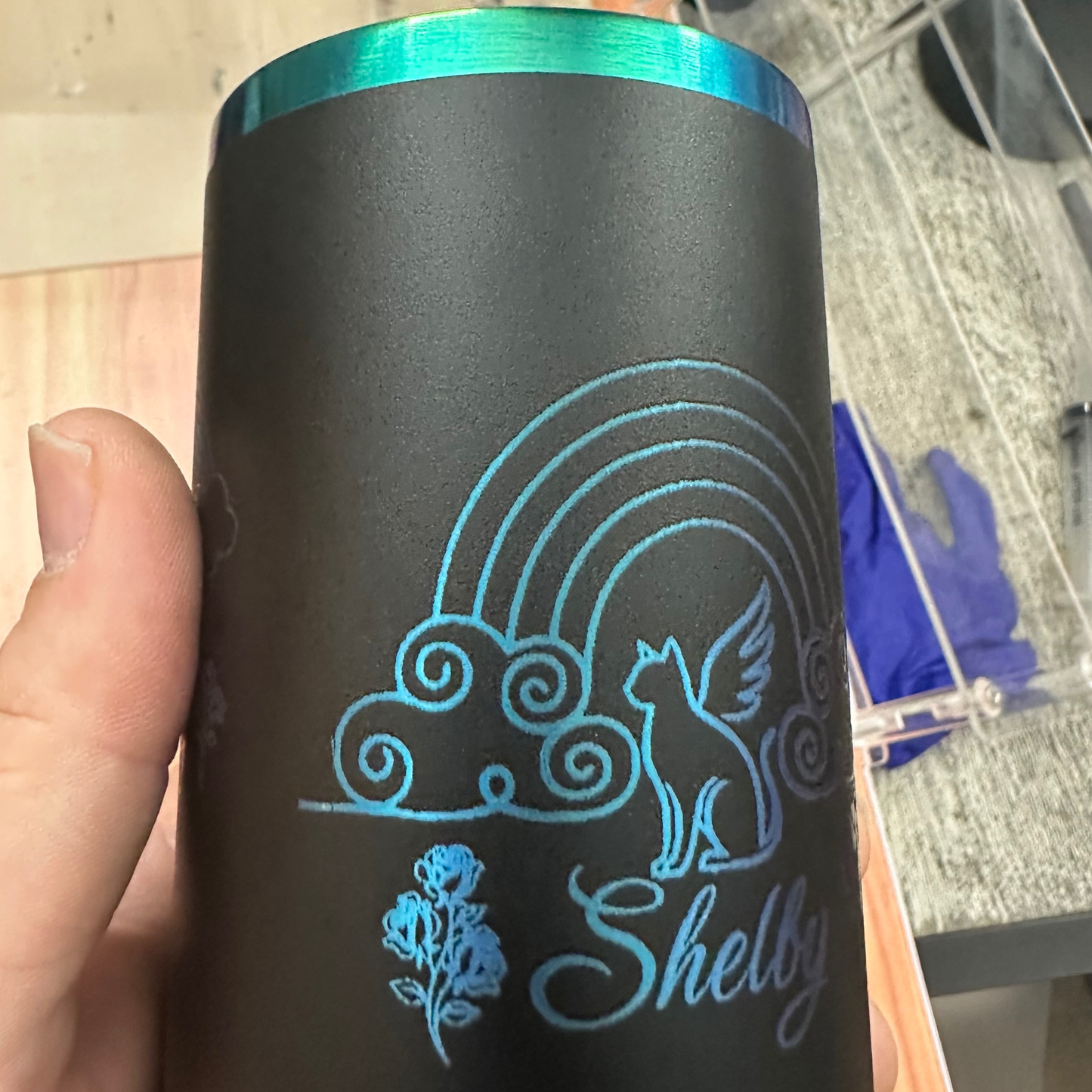 20 oz Rainbow Bridge Memorial Tumbler