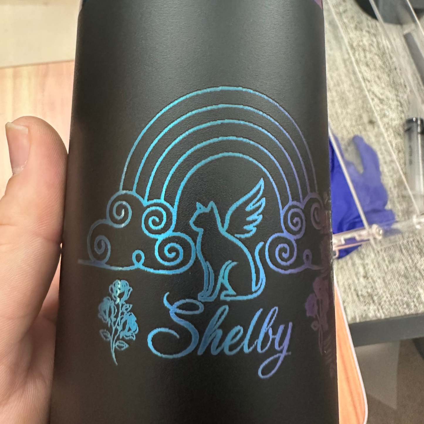 20 oz Rainbow Bridge Memorial Tumbler