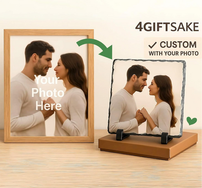 Personalized Photo Slate – A Lasting Tribute to Loved Ones & Pets