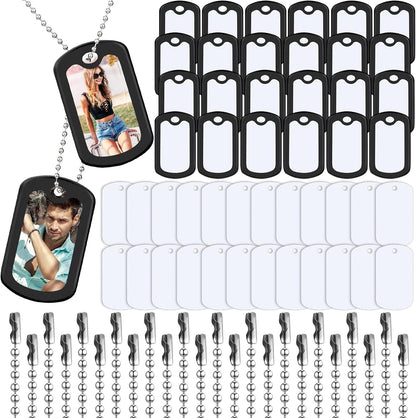DOG TAG NECKLACE (Easy Upload)