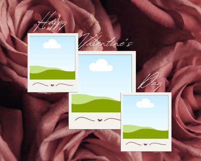 Photo Collage Board - 8"x10" Valentine's Day