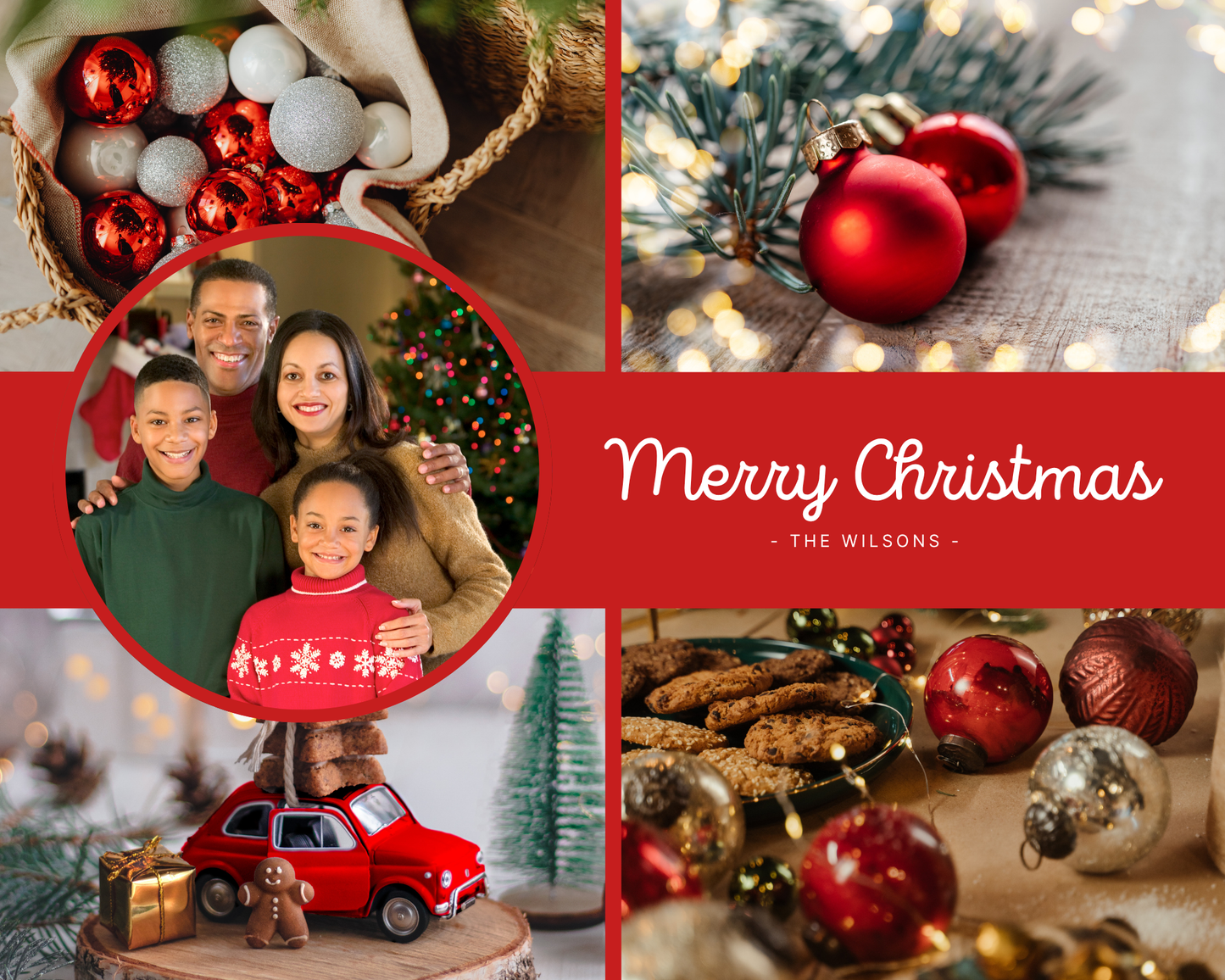 8” X 10” CHRISTMAS 1 PHOTO BOARD