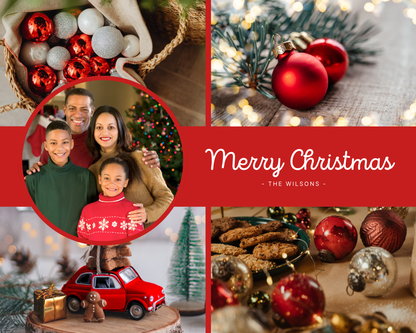 8” X 10” CHRISTMAS 1 PHOTO BOARD