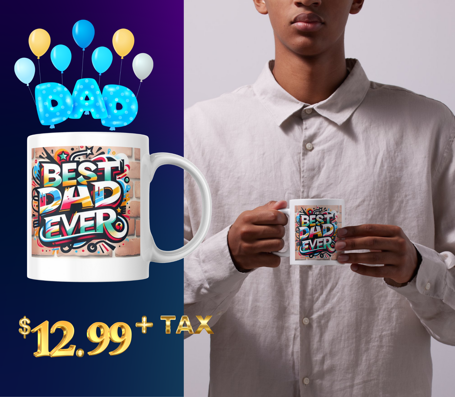 Best Dad Ever Coffee Mug- 11 oz. coffee mug