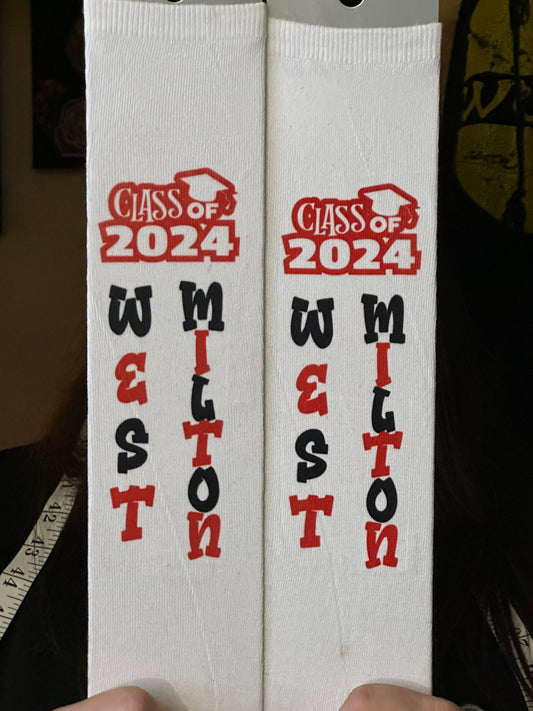 WEST MILTON SENIOR 2024 SOCKS