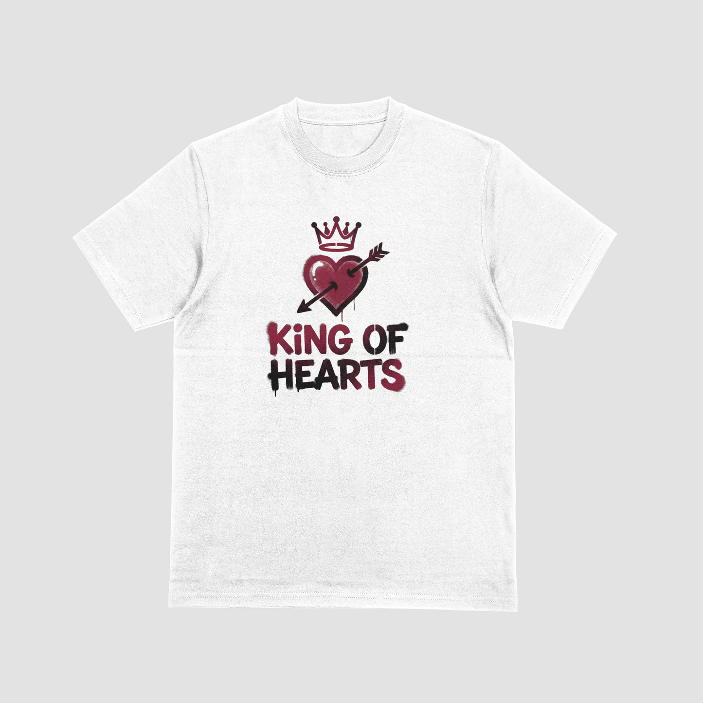 King & Queen Couples T-Shirt Set