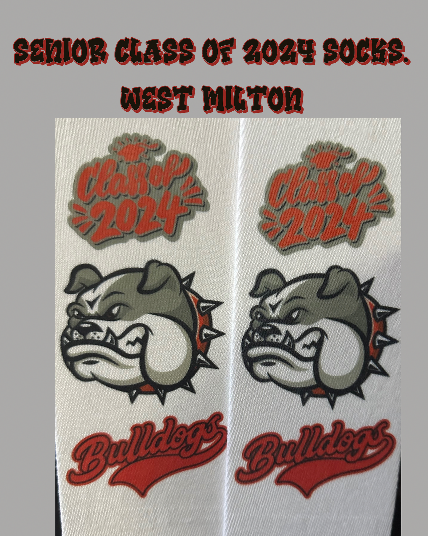 WEST MILTON SENIOR SOCKS