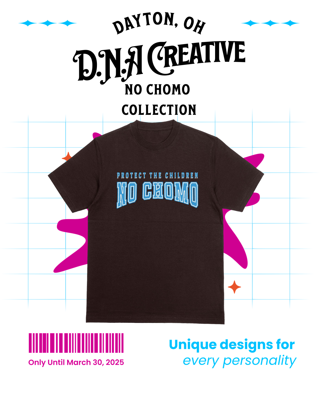 NO CHOMO PROTECT THE CHILDREN SPORT DESIGN