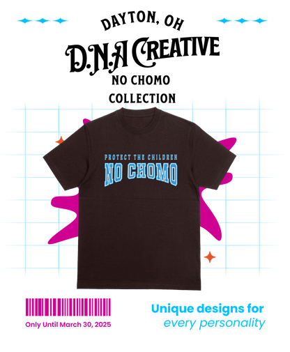 NO CHOMO PROTECT THE CHILDREN SPORT DESIGN