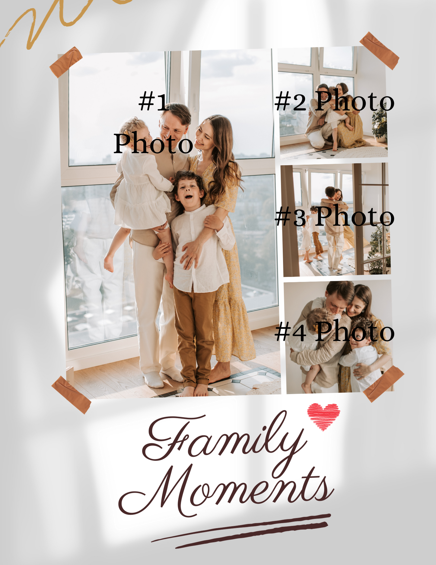 Etsy customer uploads Family Moments (You will be charged nothing)