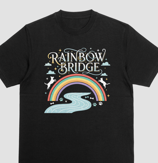 Rainbow Bridge Pet Memorial T-Shirt