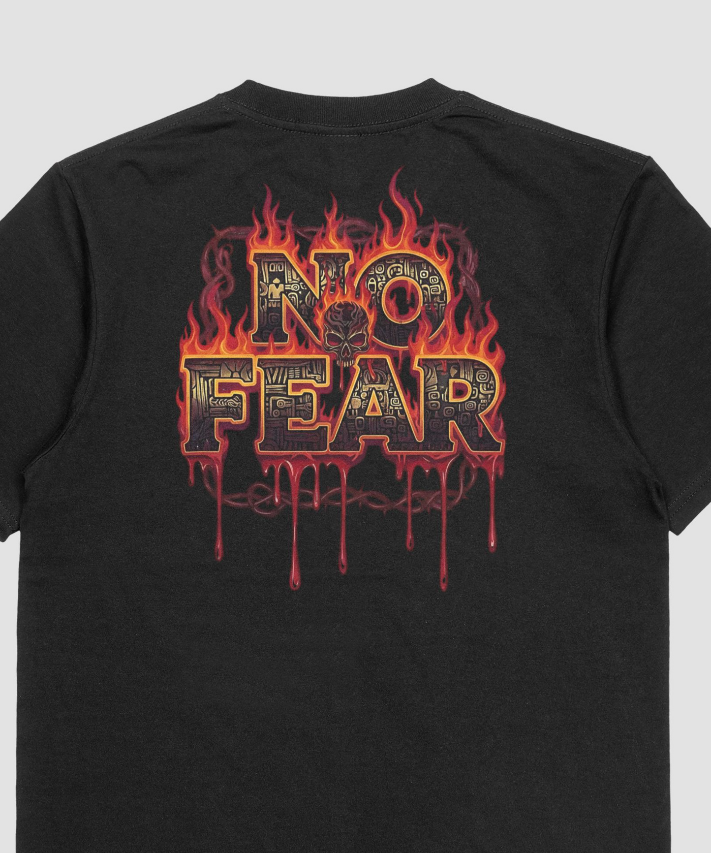 NO FEAR FLAME SHIRT