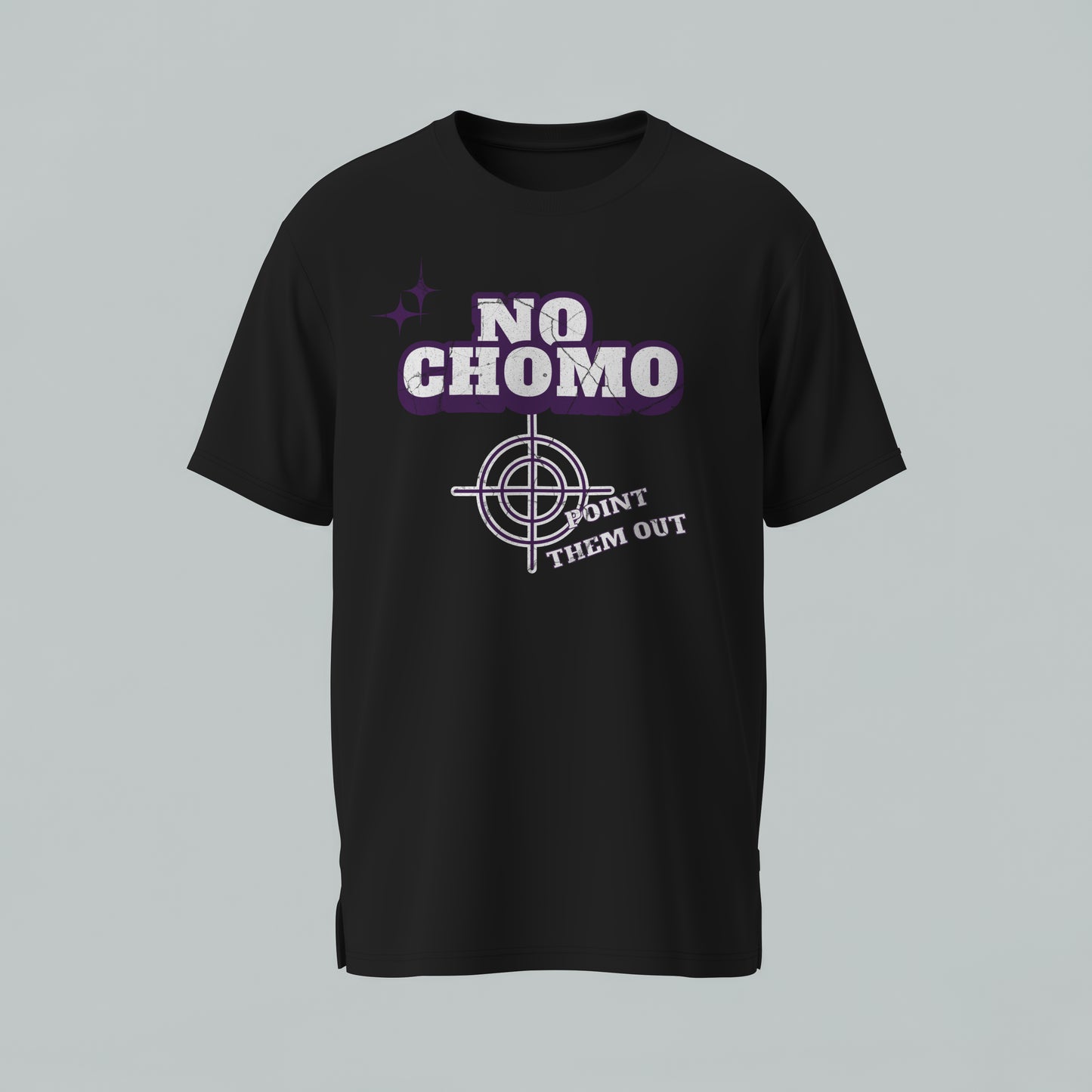 NO CHOMO (TARGET T-SHIRT)