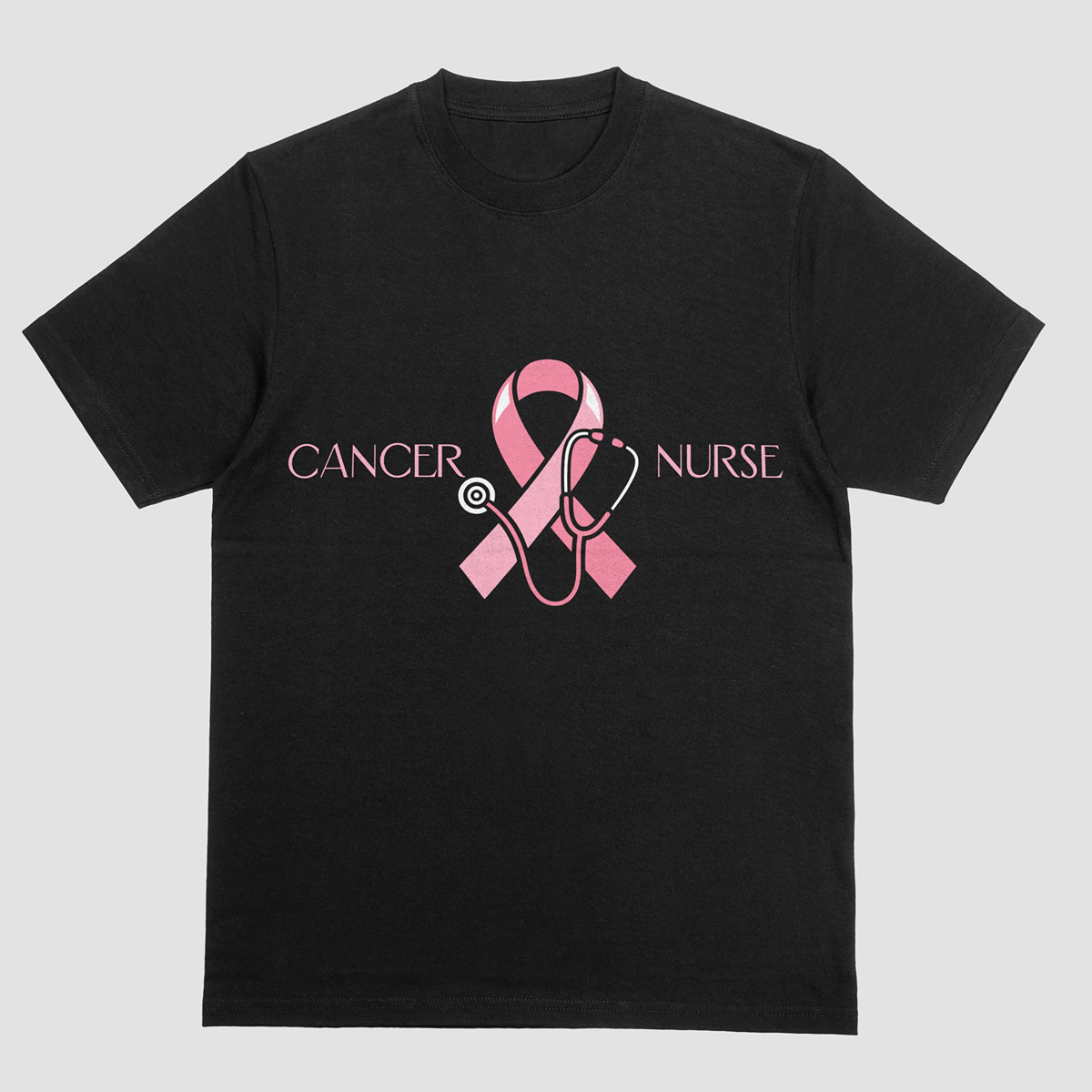 BREAST CANCER NURSE T-SHIRT