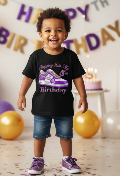 Stepping Into My Birthday T-Shirt