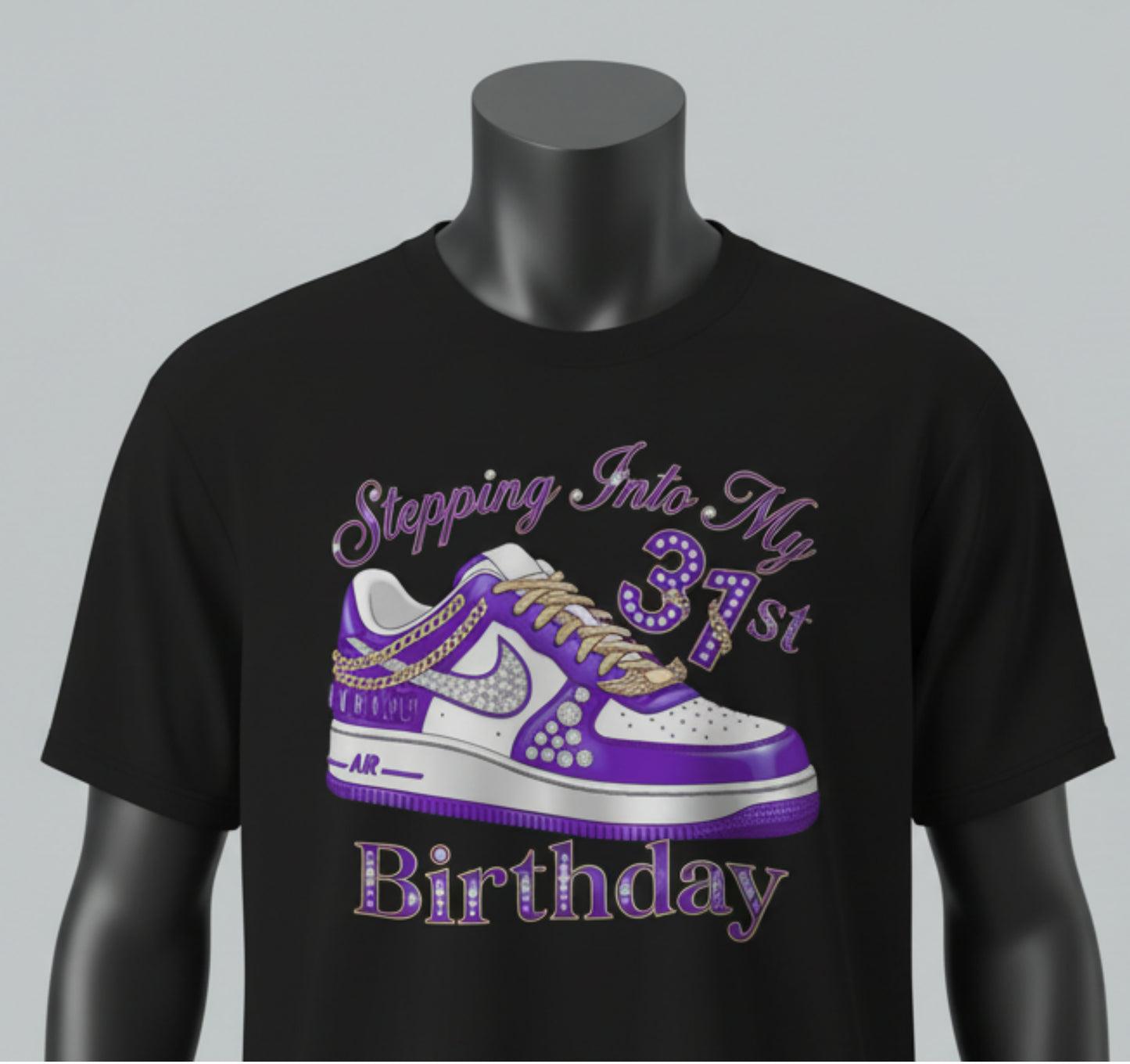 Stepping Into My Birthday T-Shirt