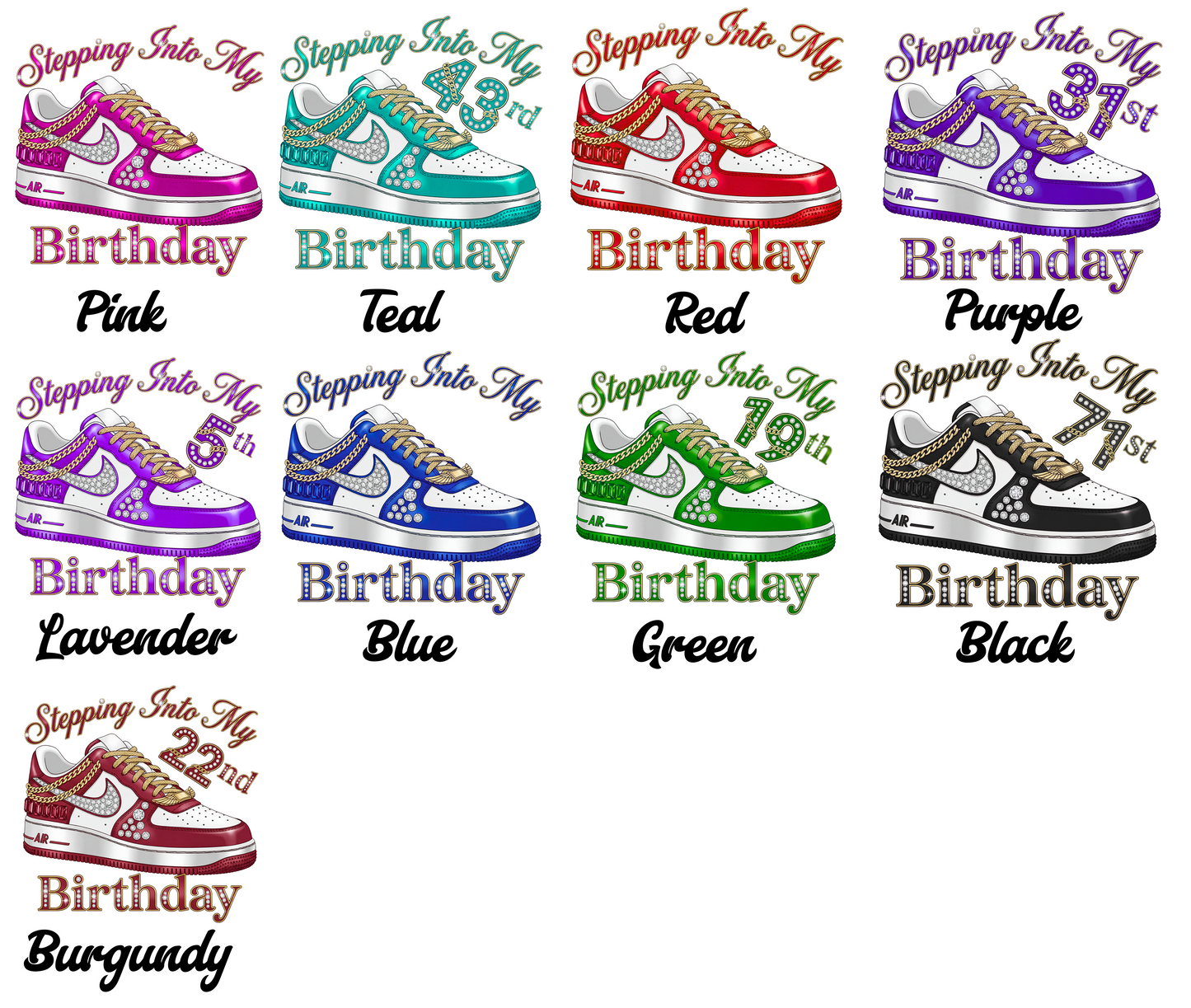 Stepping Into My Birthday T-Shirt