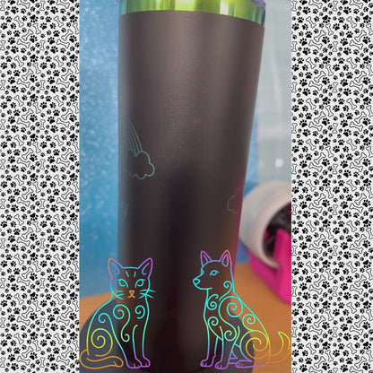 20 oz Rainbow Bridge Memorial Tumbler